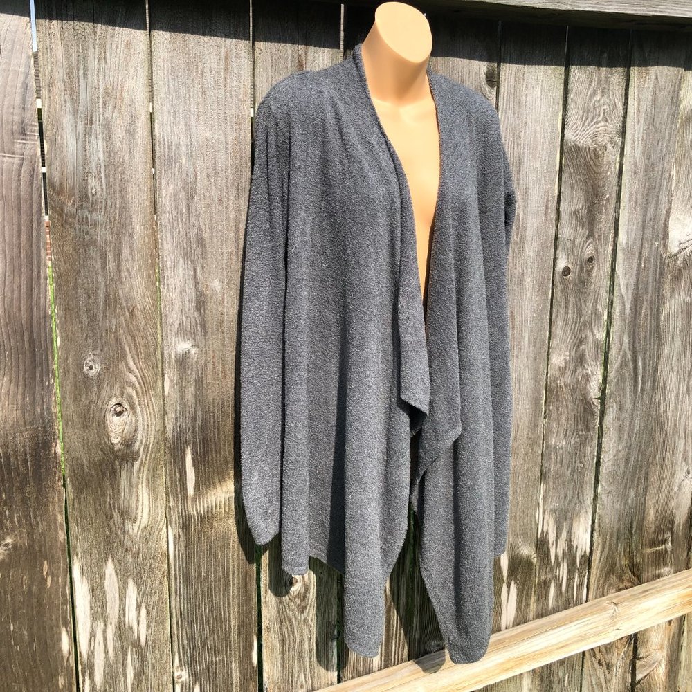 Barefoot Dreams Calypso Open Cardigan Solid L/Xl - image 2